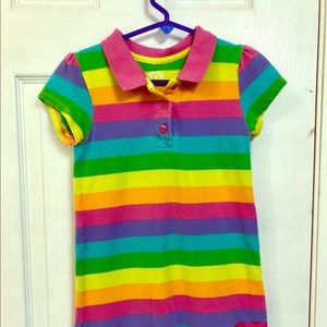 EUC Carter’s rainbow dress, girls size 6.